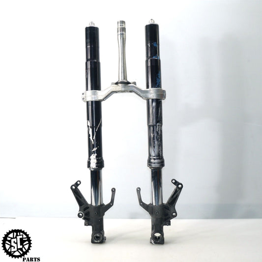 02 03 2003 YAMAHA YZF R1 FRONT FORK TUBE STRAIGHT Y40 - SALVAGECYCLEPARTS