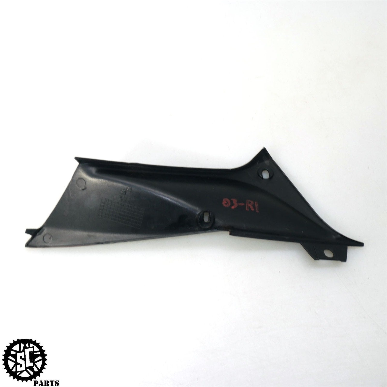 02 03 2003 YAMAHA YZF R1 INNER DASH FAIRING COVER RIGHT Y40 - SALVAGECYCLEPARTS