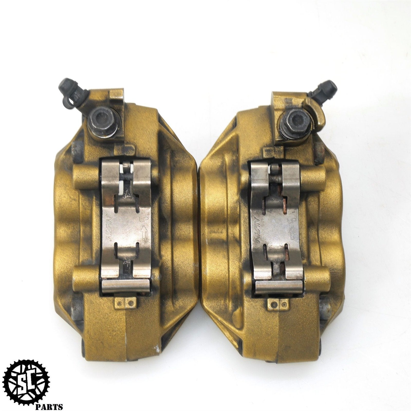 02 03 HONDA CBR954RR FRONT BRAKE CALIPER H29 - SALVAGECYCLEPARTS