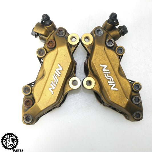 02 03 HONDA CBR954RR FRONT BRAKE CALIPER H29 - SALVAGECYCLEPARTS