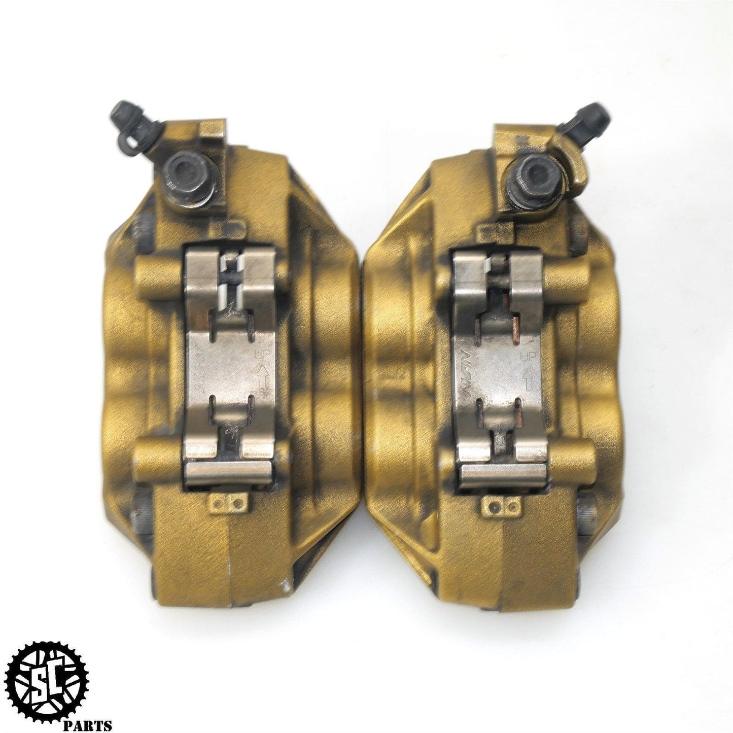 02 03 HONDA CBR954RR FRONT BRAKE CALIPER H29 - SALVAGECYCLEPARTS