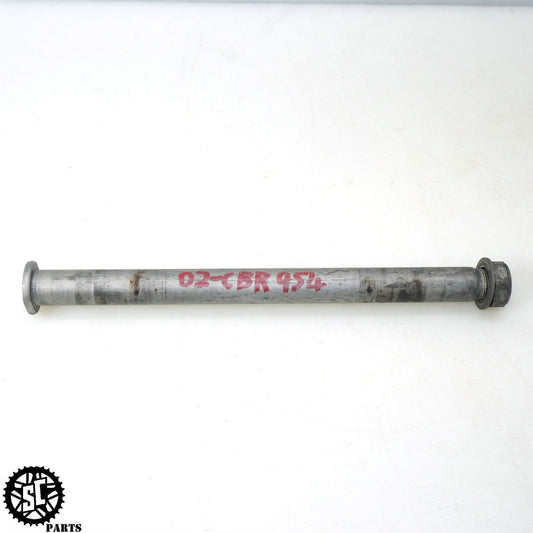 02 03 HONDA CBR954RR REAR AXLE BOLT H29 - SALVAGECYCLEPARTS