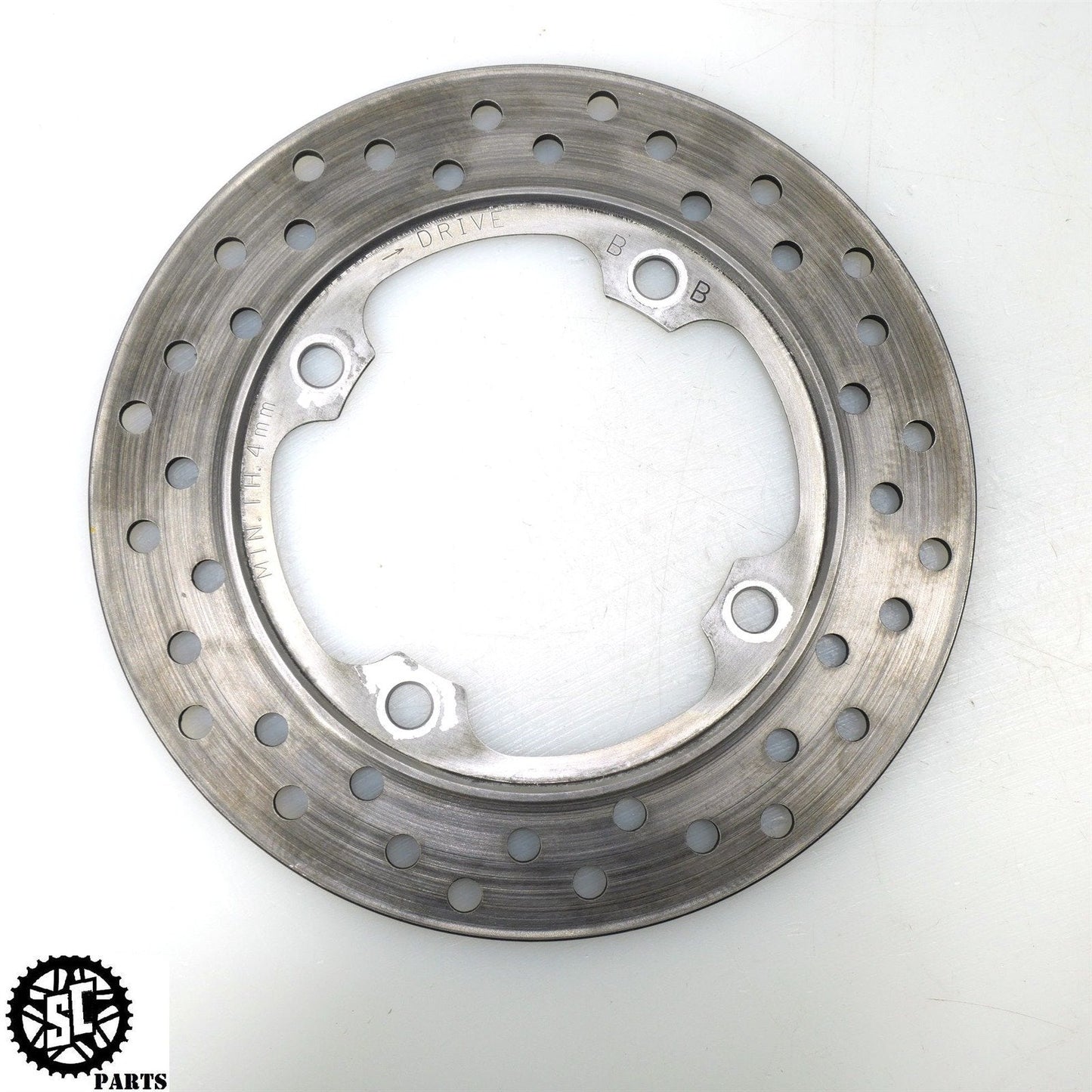 02 03 HONDA CBR954RR REAR BRAKE ROTOR DISC H29 - SALVAGECYCLEPARTS