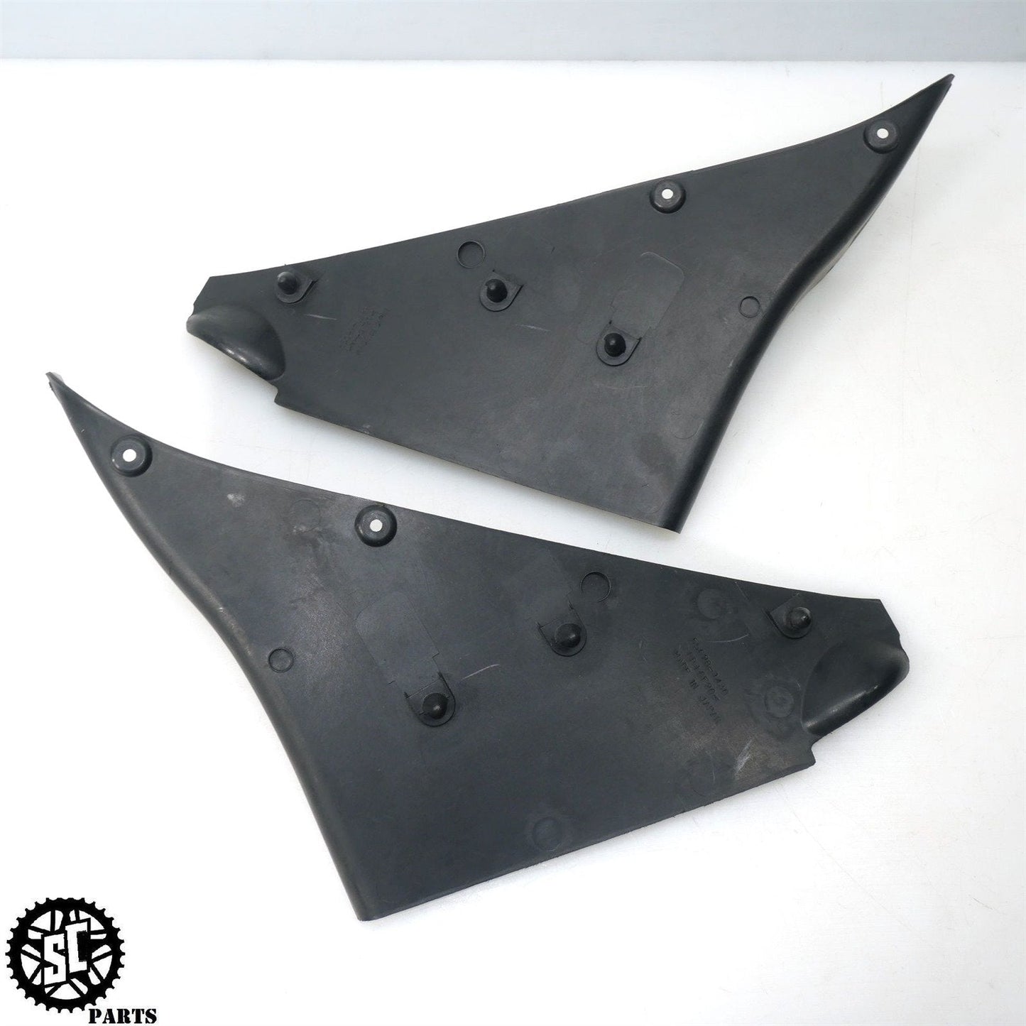 02 - 05 2002 KAWASAKI NINJA ZX12R LEFT RIGHT INNER FAIRING COVER K71 - SALVAGECYCLEPARTS