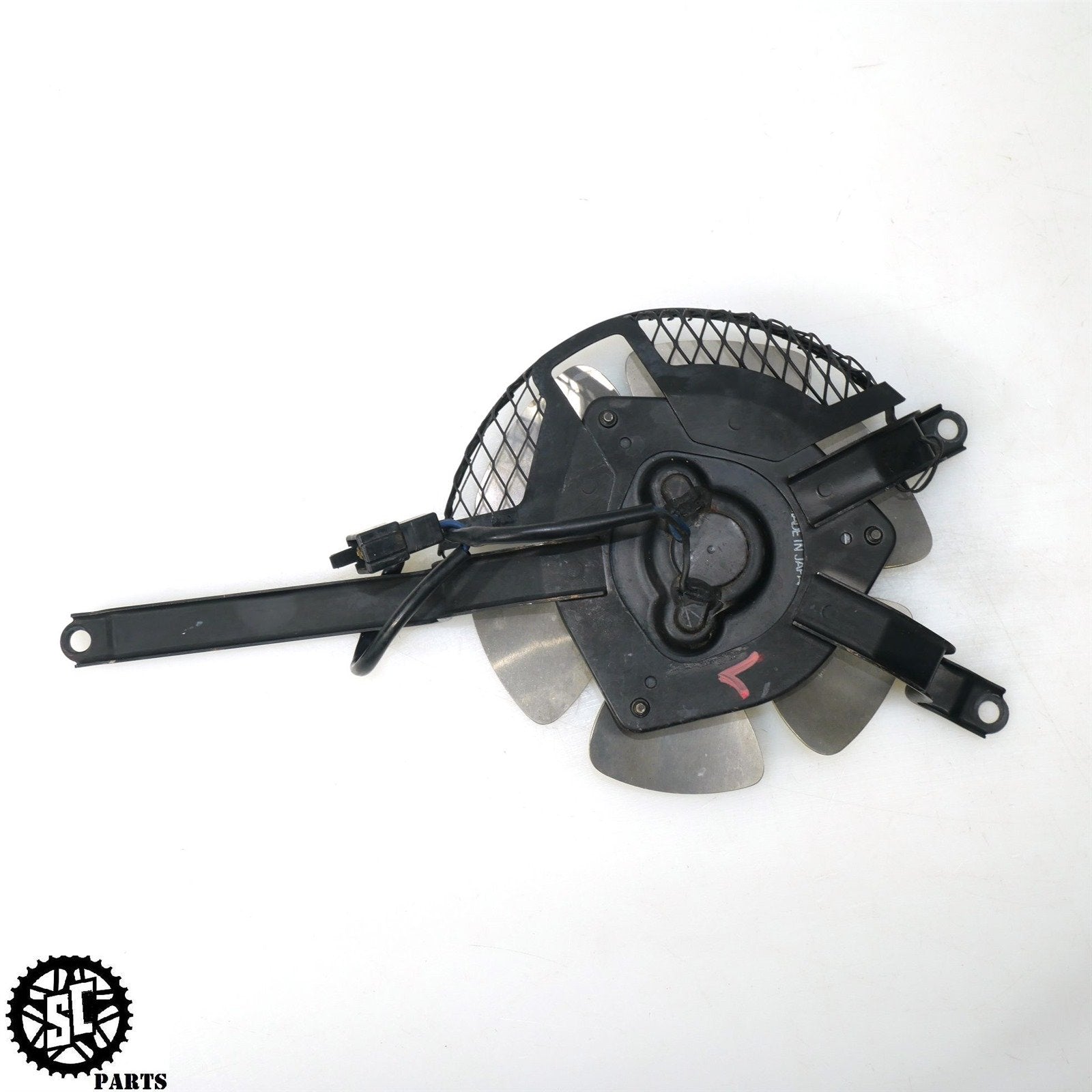 02 - 05 2002 KAWASAKI NINJA ZX12R METAL RADIATOR FAN UPGRADE LEFT RIGHT K71 - SALVAGECYCLEPARTS