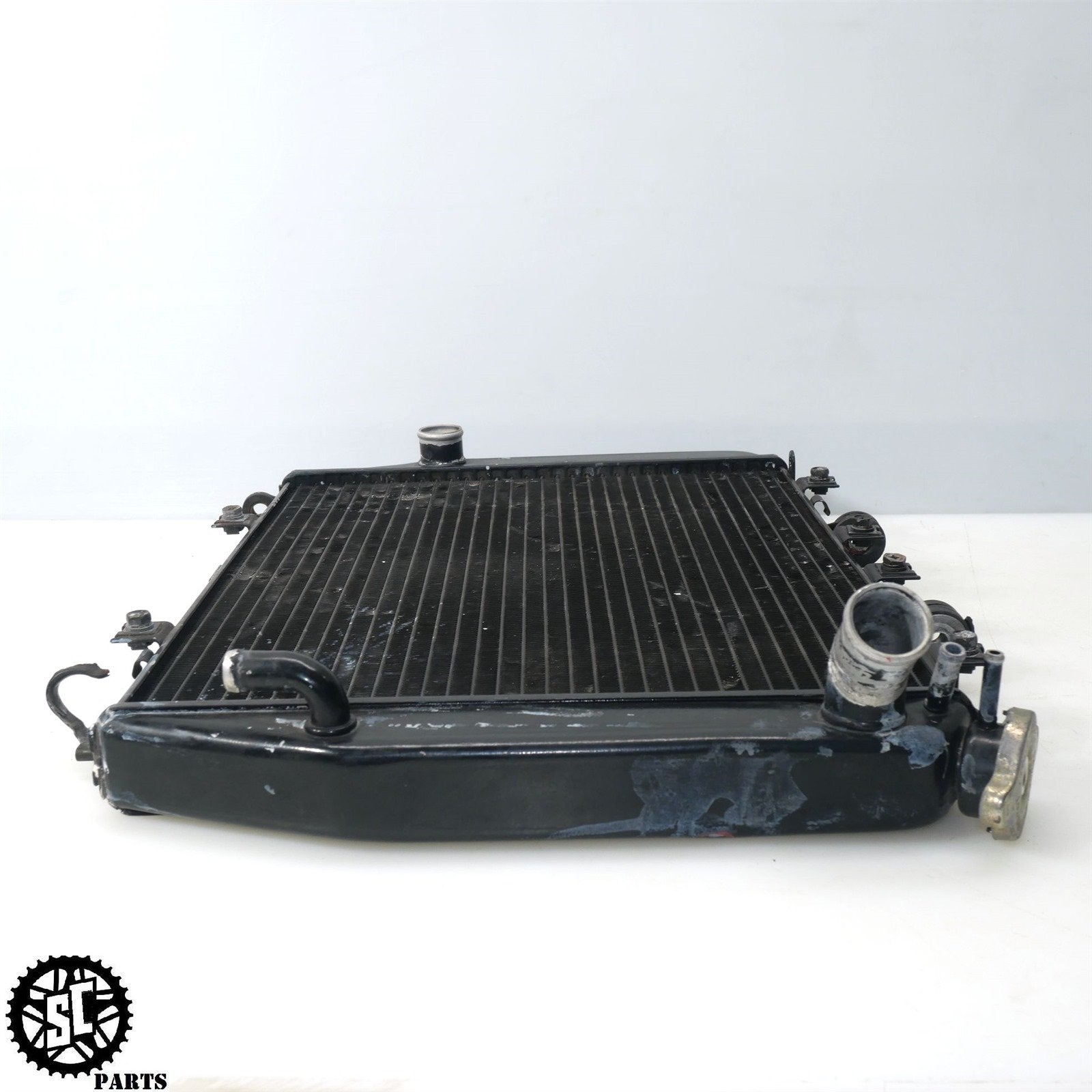 02 - 05 2002 KAWASAKI NINJA ZX12R RADIATOR OEM K71 - SALVAGECYCLEPARTS