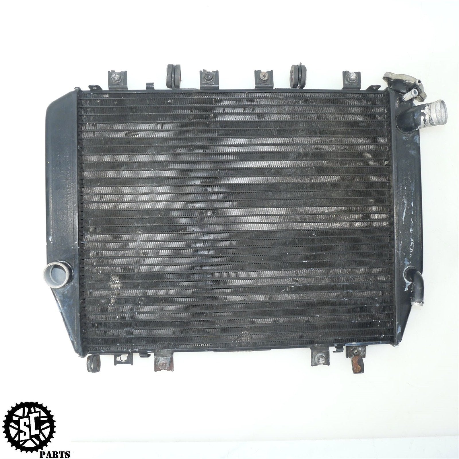 02 - 05 2002 KAWASAKI NINJA ZX12R RADIATOR OEM K71 - SALVAGECYCLEPARTS