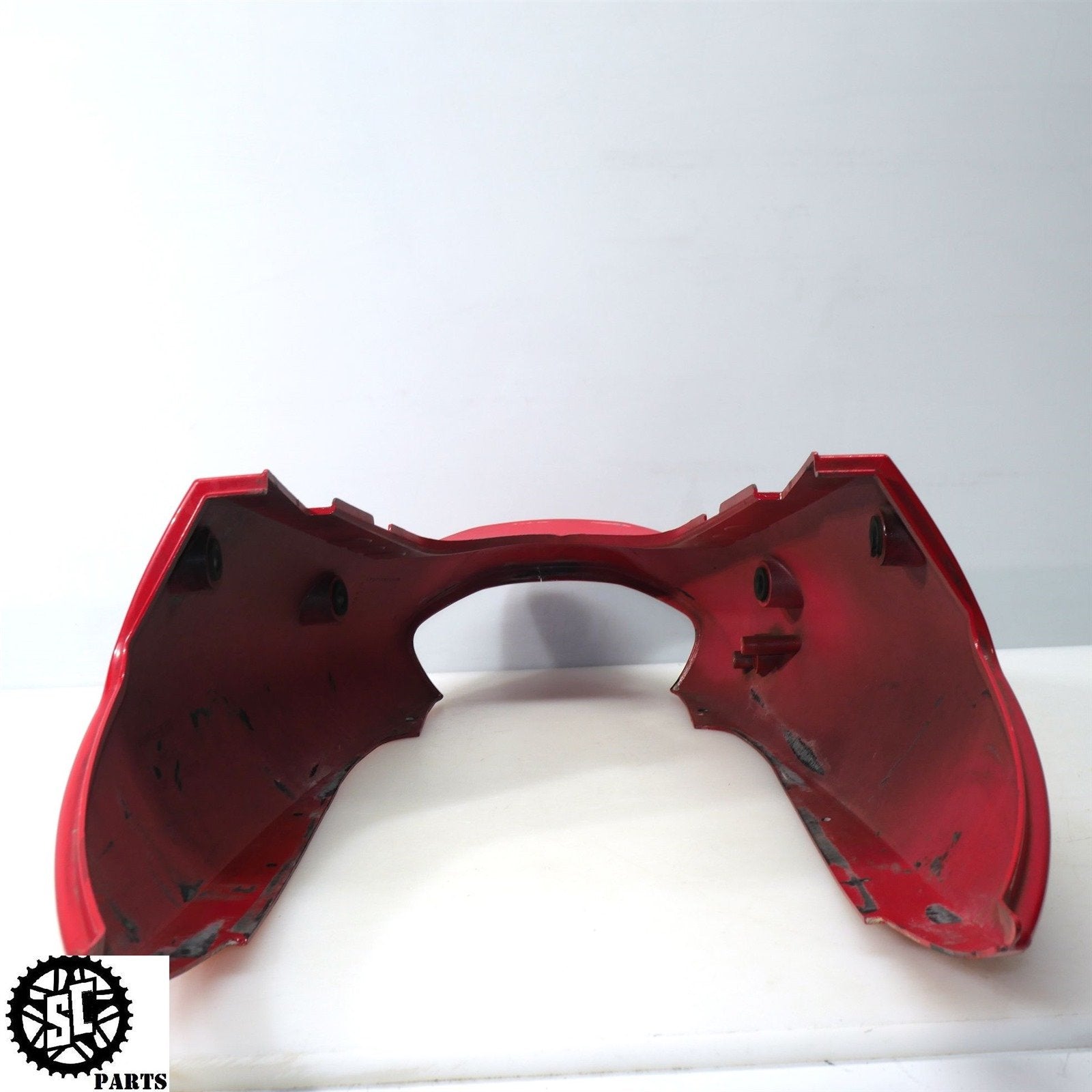 02 - 05 2002 KAWASAKI NINJA ZX12R TAIL FAIRING OEM RED K71 - SALVAGECYCLEPARTS
