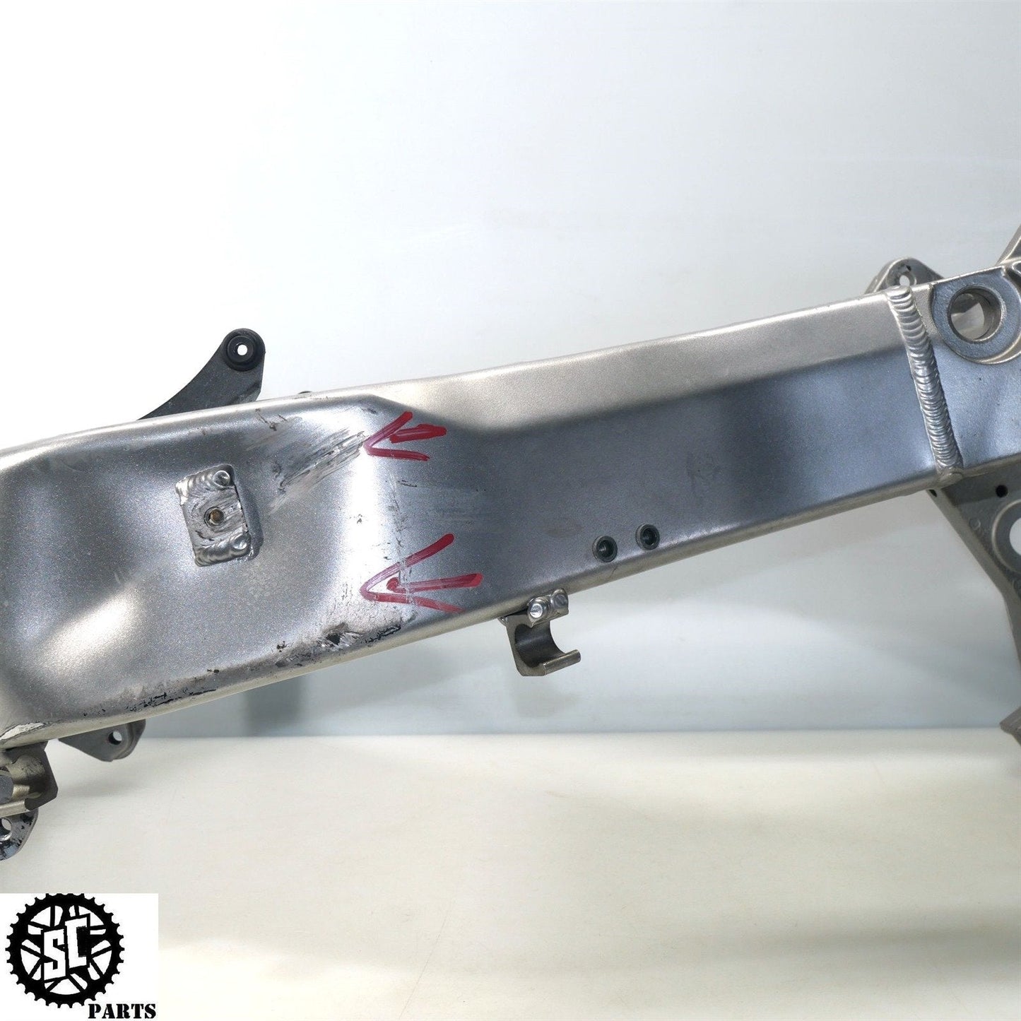 02 - 05 KAWASAKI ZZR1200 FRAME CHASSIS *S* K59 - SALVAGECYCLEPARTS