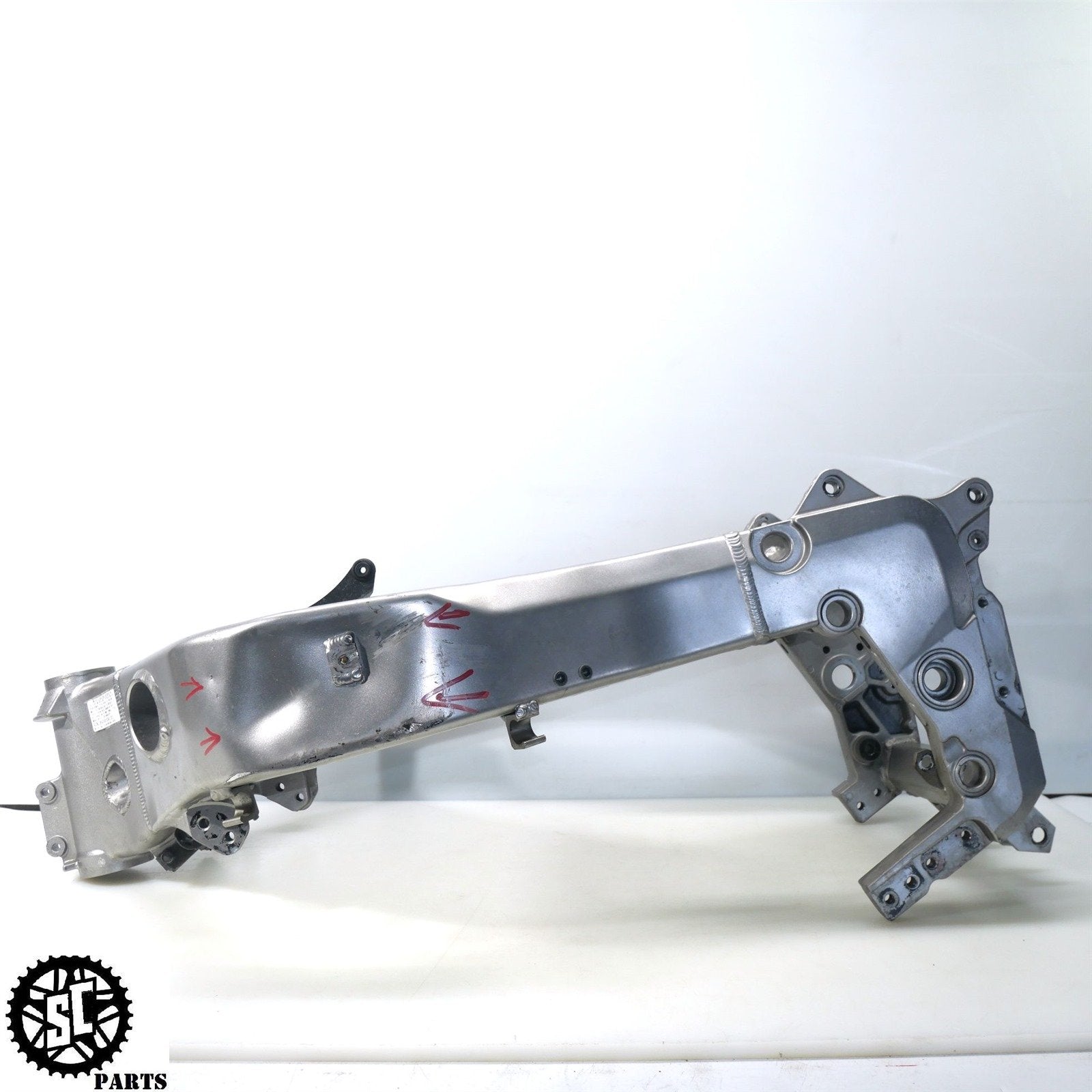 02 - 05 KAWASAKI ZZR1200 FRAME CHASSIS *S* K59 - SALVAGECYCLEPARTS