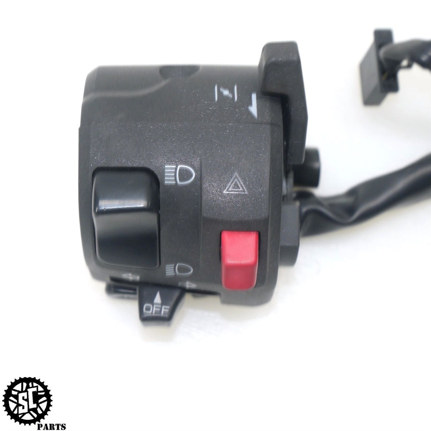 02 - 05 KAWASAKI ZZR1200 LEFT CONTROL SWITCH K59 - SALVAGECYCLEPARTS