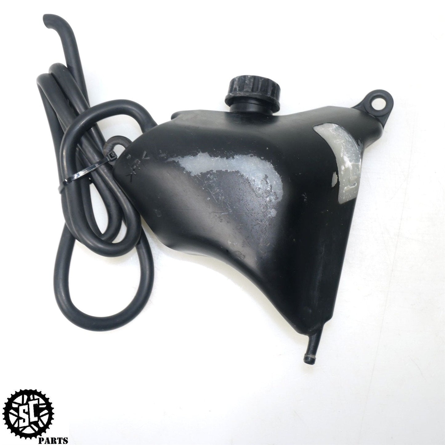 02 - 05 KAWASAKI ZZR1200 RADIATOR COOLANT OVERFLOW TANK K59 - SALVAGECYCLEPARTS