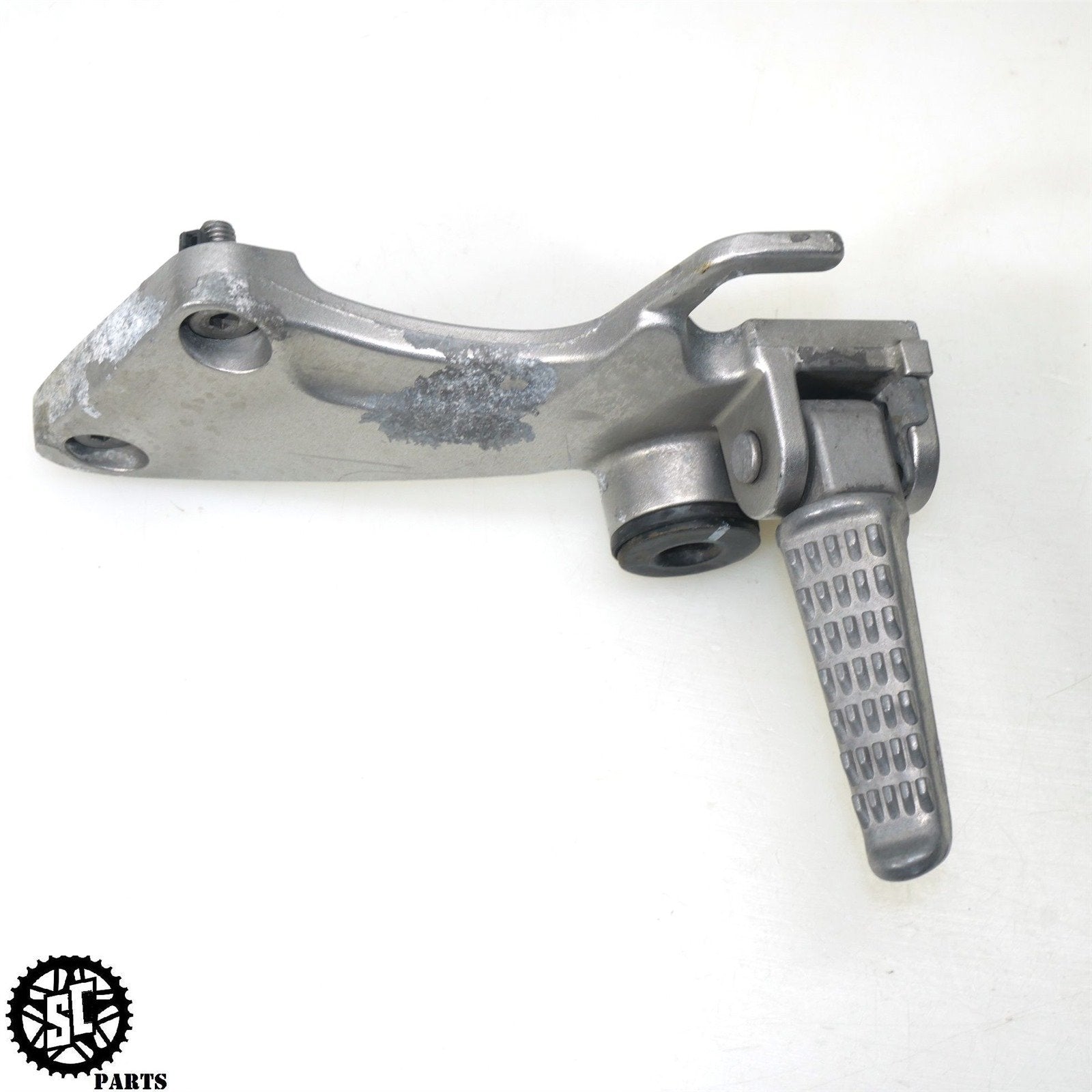 02 - 05 KAWASAKI ZZR1200 REAR PASSENGER FOOT PEGS K59 - SALVAGECYCLEPARTS