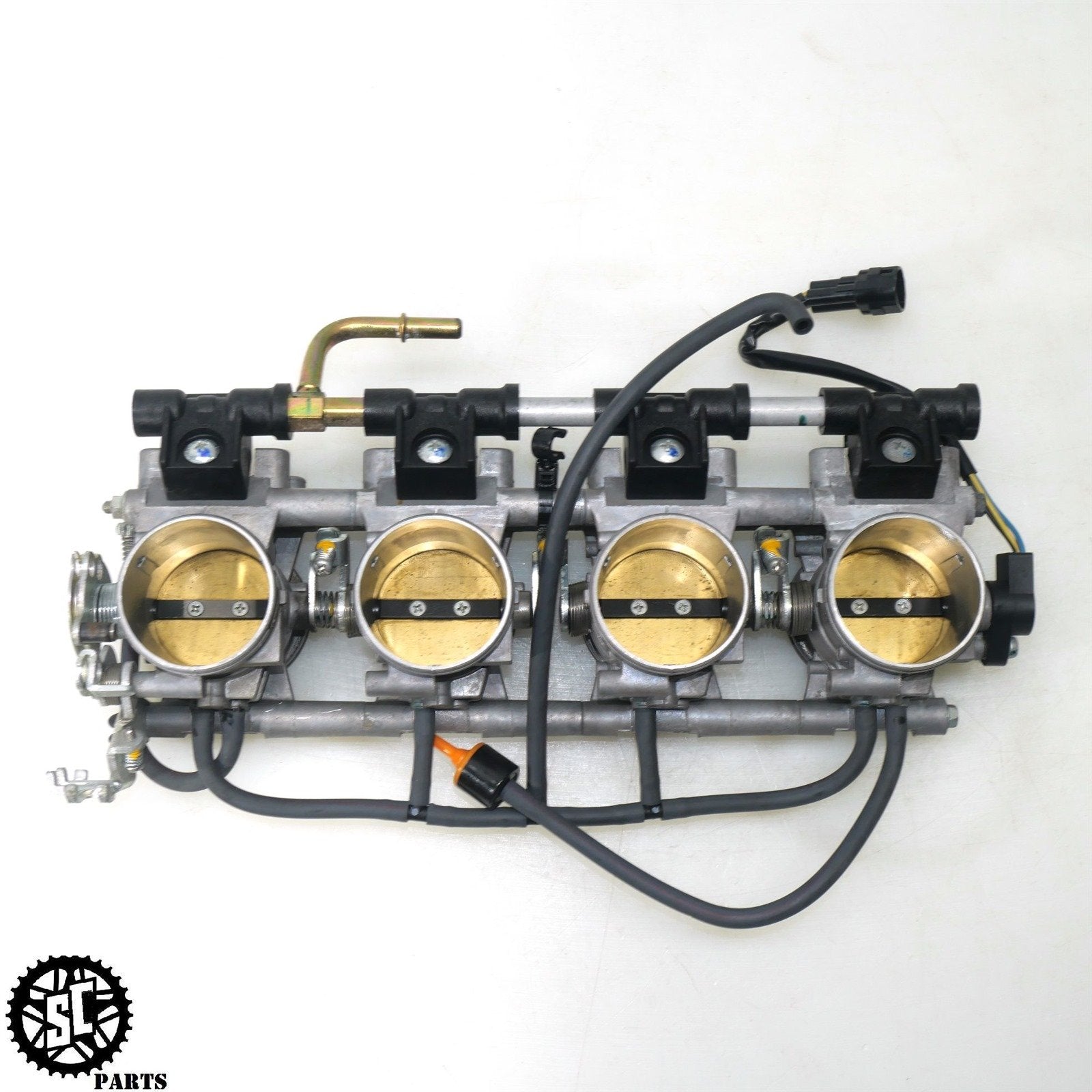 02-07 SUZUKI HAYABUSA THROTTLE BODY INJECTORS S46 – SALVAGECYCLEPARTS