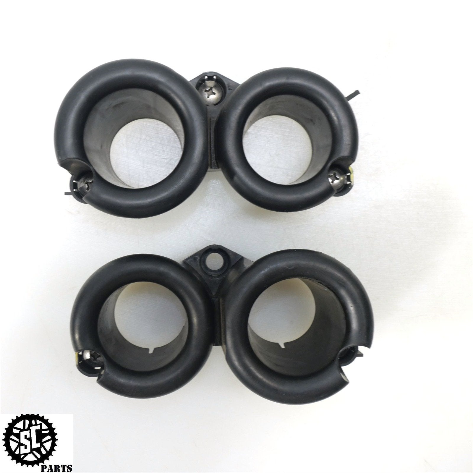 03 04 HONDA CBR600RR AIRBOX INTAKE VELOCITY STACKS 17225 - MEE - 000 H43 - SALVAGECYCLEPARTS