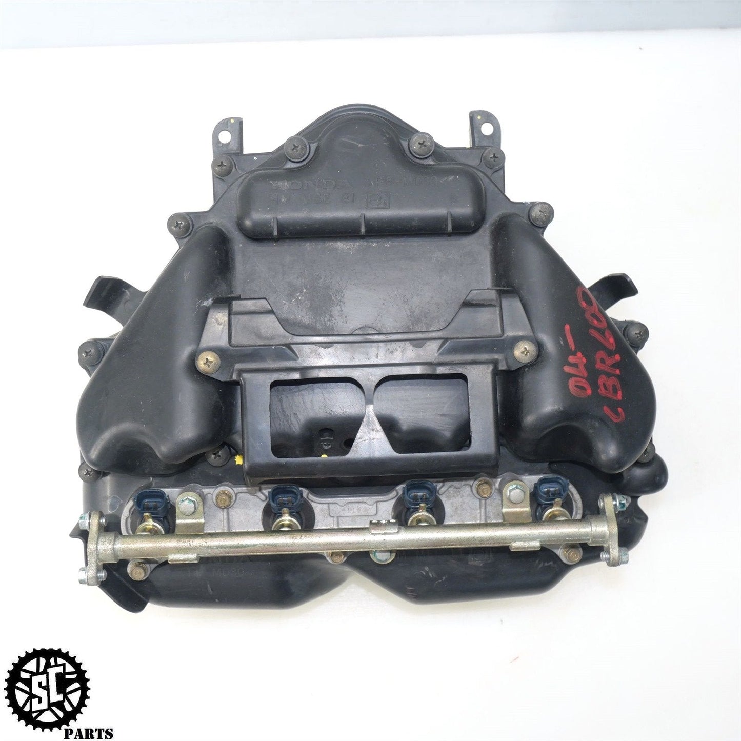 03 04 HONDA CBR600RR AIRBOX SECONDARY INJECTOR H43 - SALVAGECYCLEPARTS