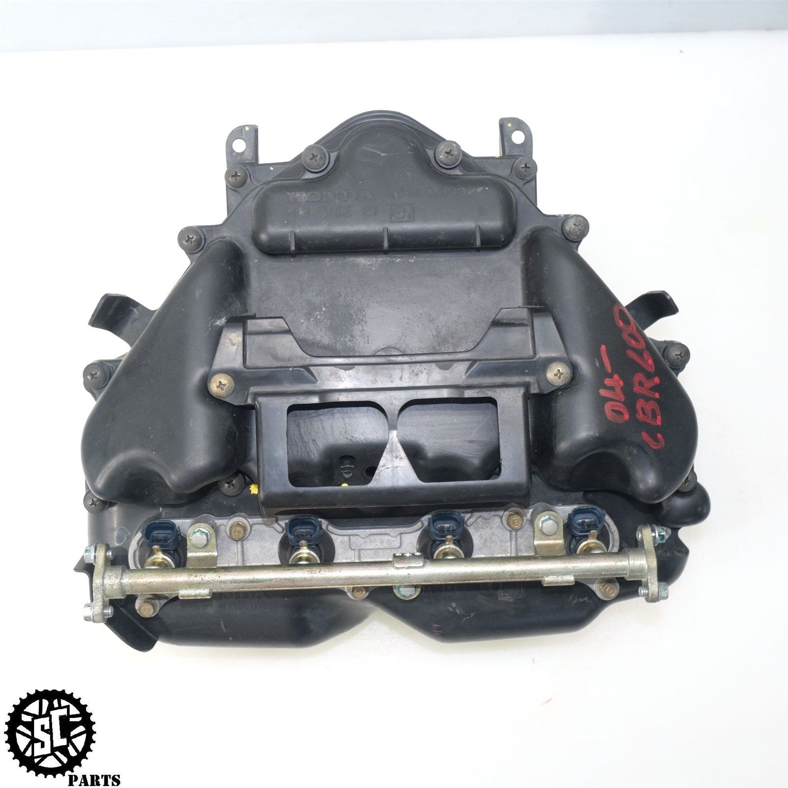 03 04 HONDA CBR600RR AIRBOX SECONDARY INJECTOR H43 - SALVAGECYCLEPARTS