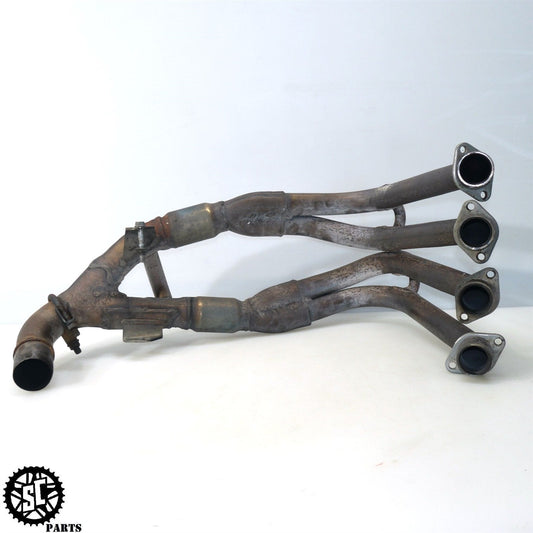 03 04 HONDA CBR600RR EXHAUST HEADER PIPE H43 - SALVAGECYCLEPARTS
