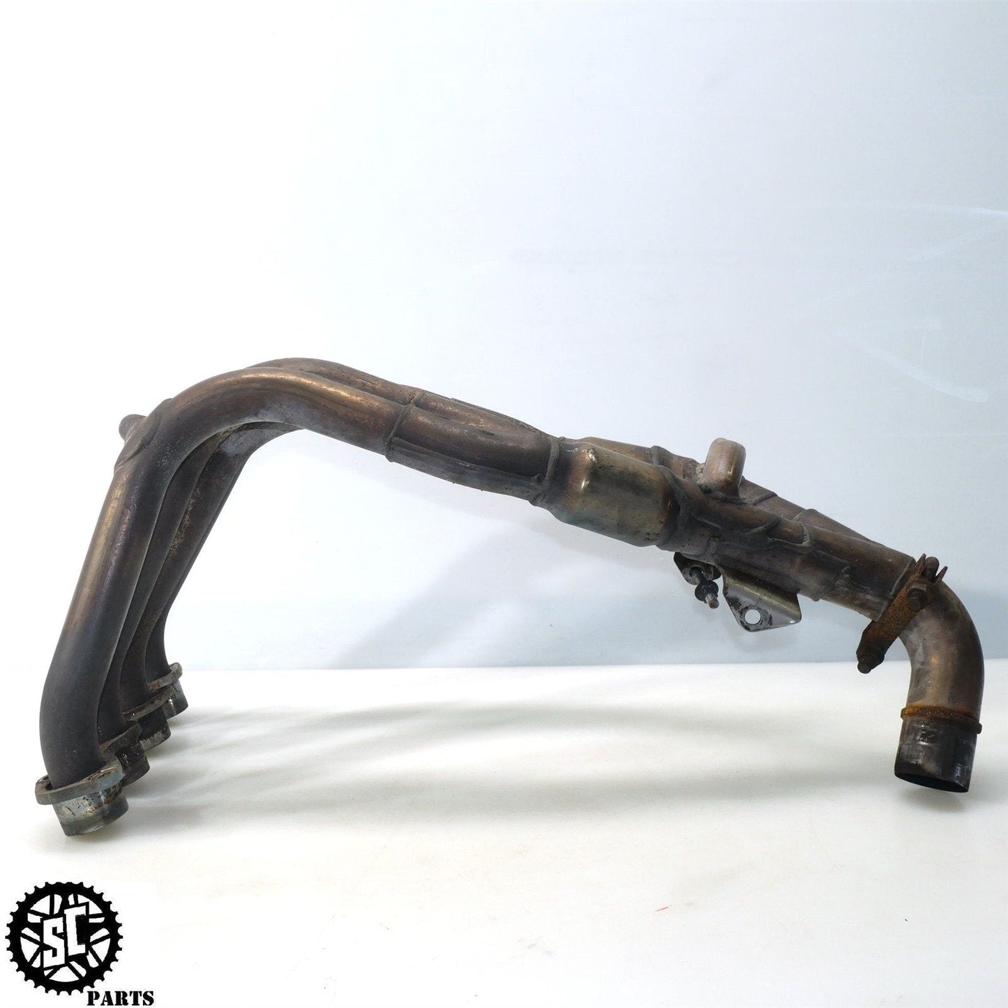 03 04 HONDA CBR600RR EXHAUST HEADER PIPE H43 - SALVAGECYCLEPARTS
