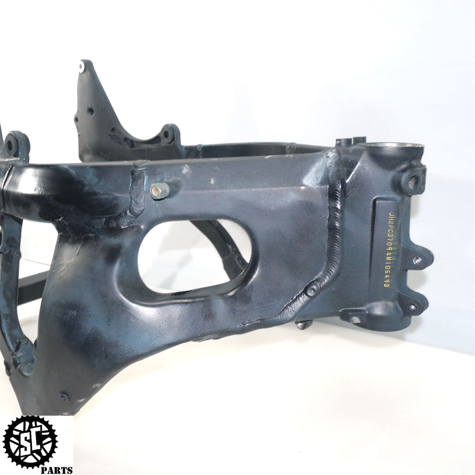 03 04 HONDA CBR600RR FRAME CHASSIS *S* H43 – SALVAGECYCLEPARTS