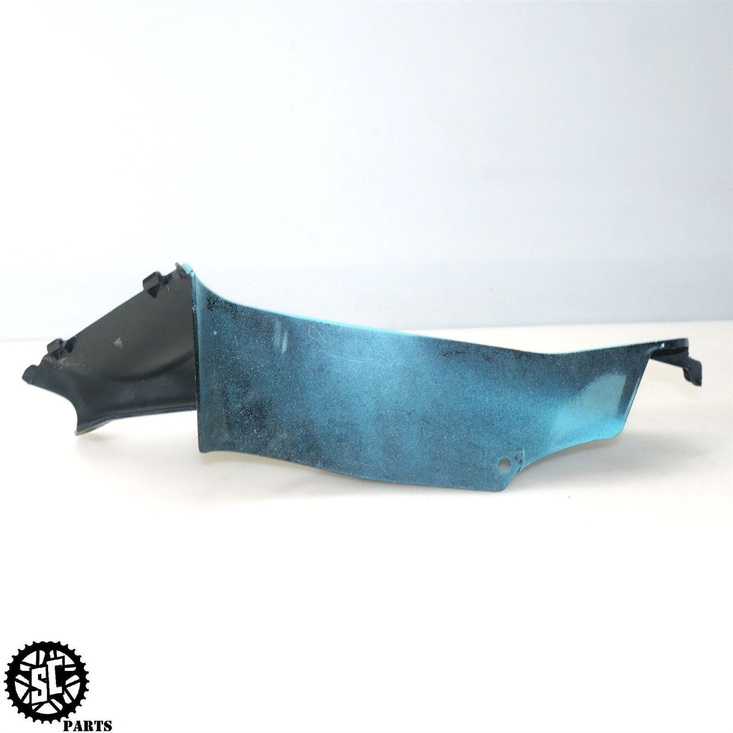 03 04 HONDA CBR600RR LEFT INNER FAIRING RAM AIR DASH DUCT COVER H43 - SALVAGECYCLEPARTS