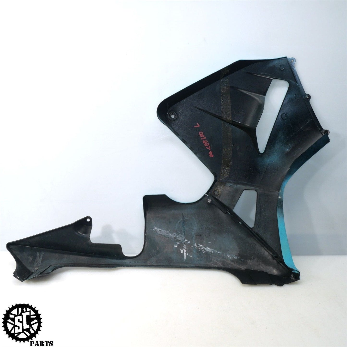03 04 HONDA CBR600RR LEFT RIGHT MID UPPER LOWER SIDE FAIRING PLASTIC OEM H43 - SALVAGECYCLEPARTS