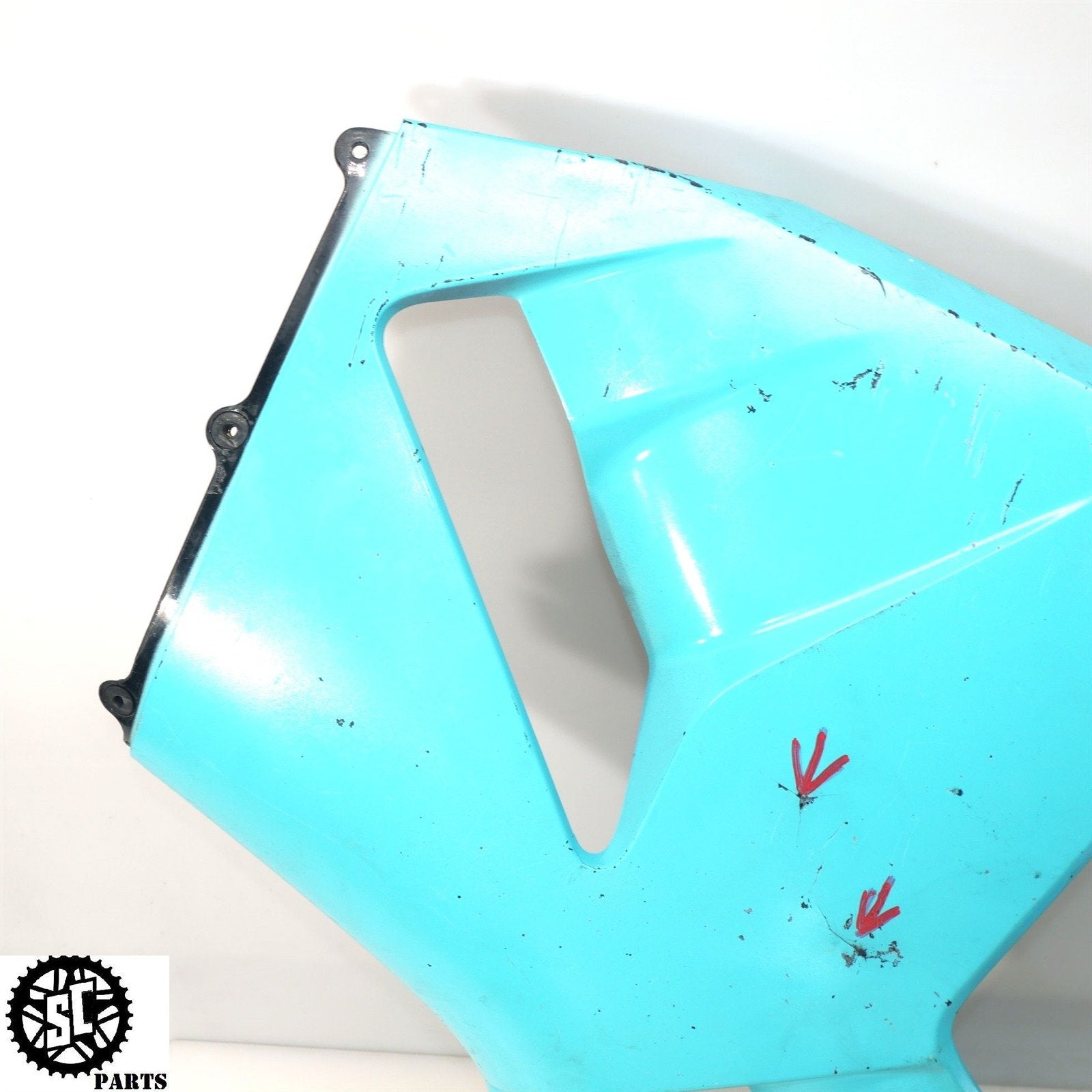 03 04 HONDA CBR600RR LEFT RIGHT MID UPPER LOWER SIDE FAIRING PLASTIC OEM H43 - SALVAGECYCLEPARTS