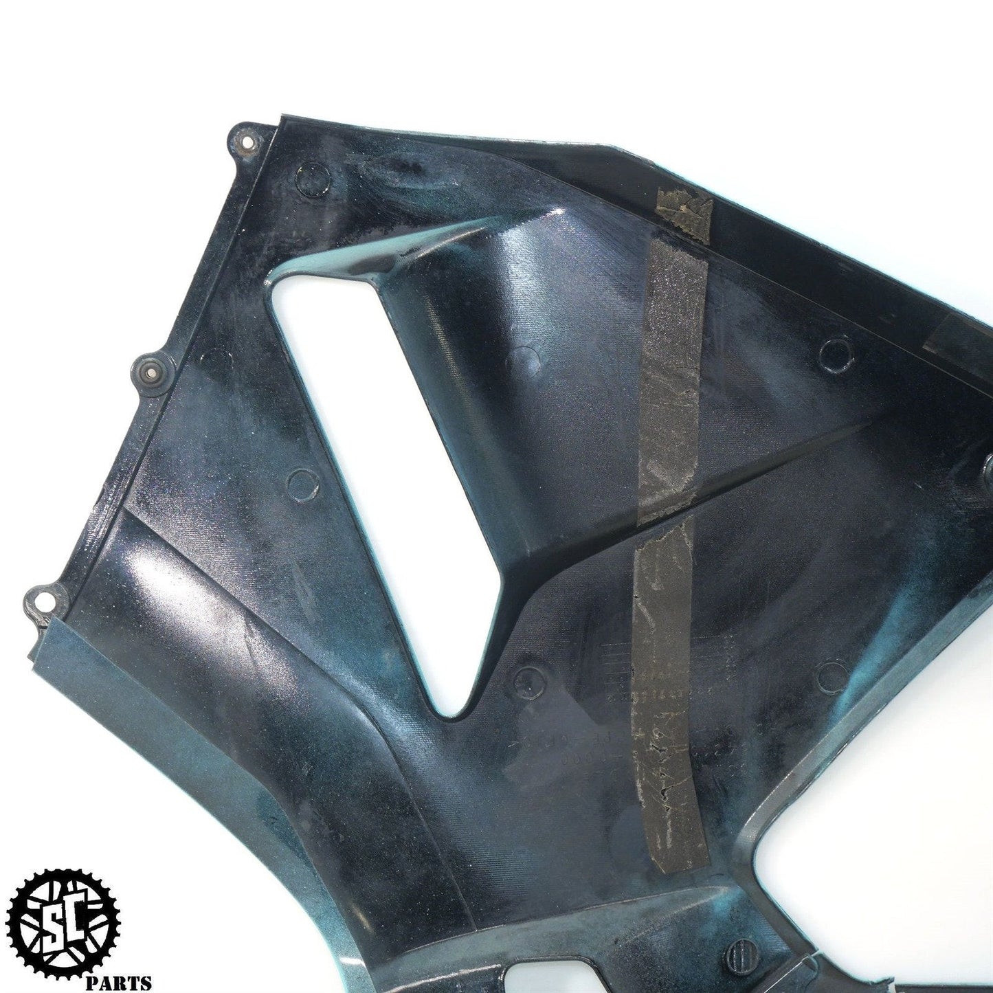 03 04 HONDA CBR600RR LEFT RIGHT MID UPPER LOWER SIDE FAIRING PLASTIC OEM H43 - SALVAGECYCLEPARTS