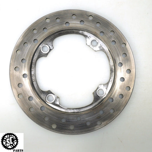 03 04 HONDA CBR600RR REAR BRAKE ROTOR H43 - SALVAGECYCLEPARTS