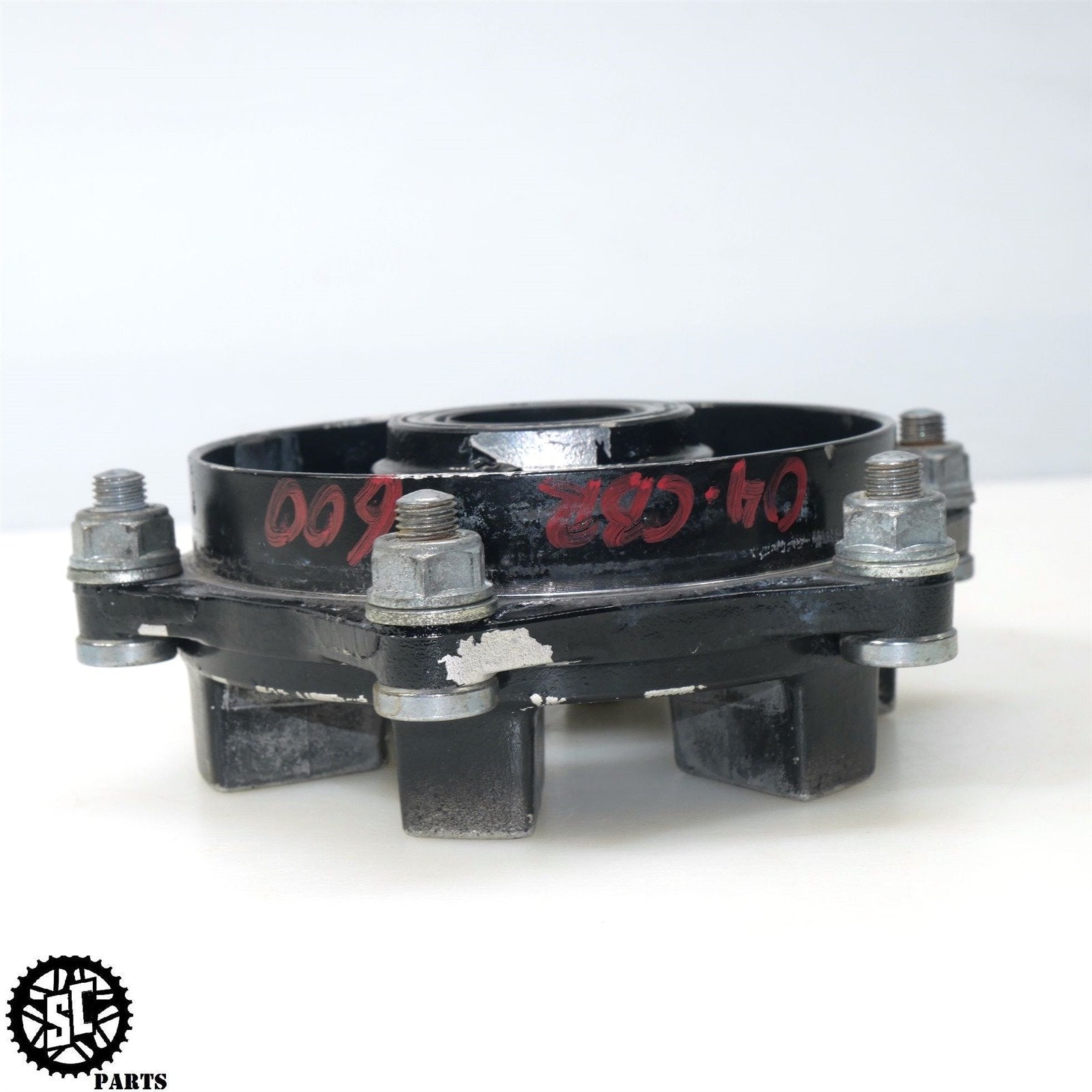 03 04 HONDA CBR600RR REAR SPROCKET HUB 42615 - MEE - 000 H43 - SALVAGECYCLEPARTS