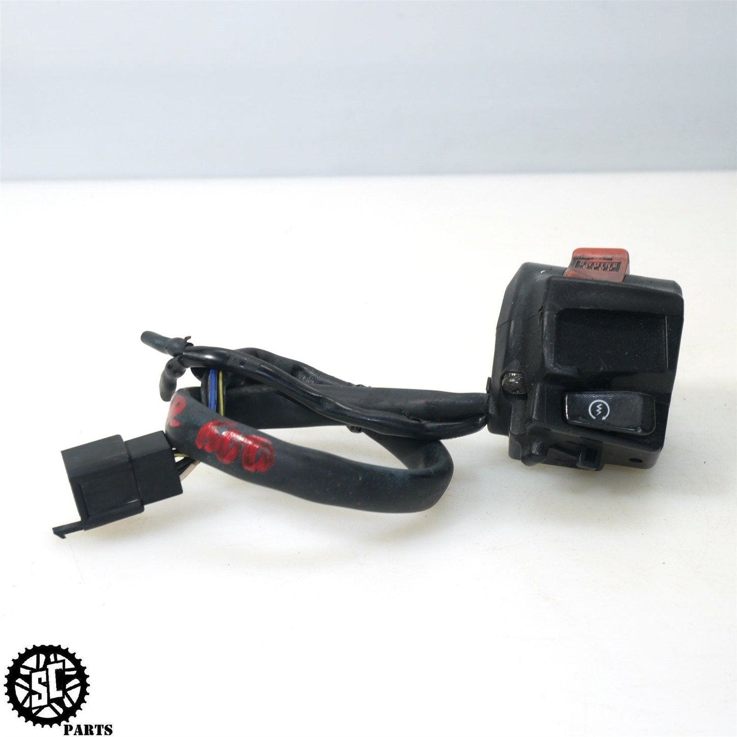 03 04 HONDA CBR600RR RIGHT CONTROL KILL SWITCH H43 - SALVAGECYCLEPARTS