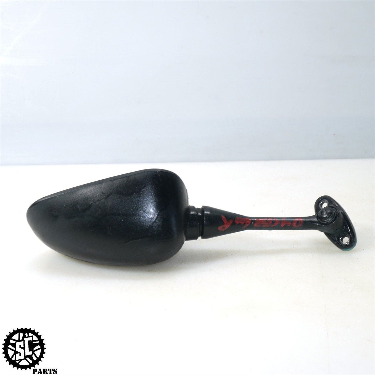 03 04 HONDA CBR600RR RIGHT MIRROR H43 - SALVAGECYCLEPARTS