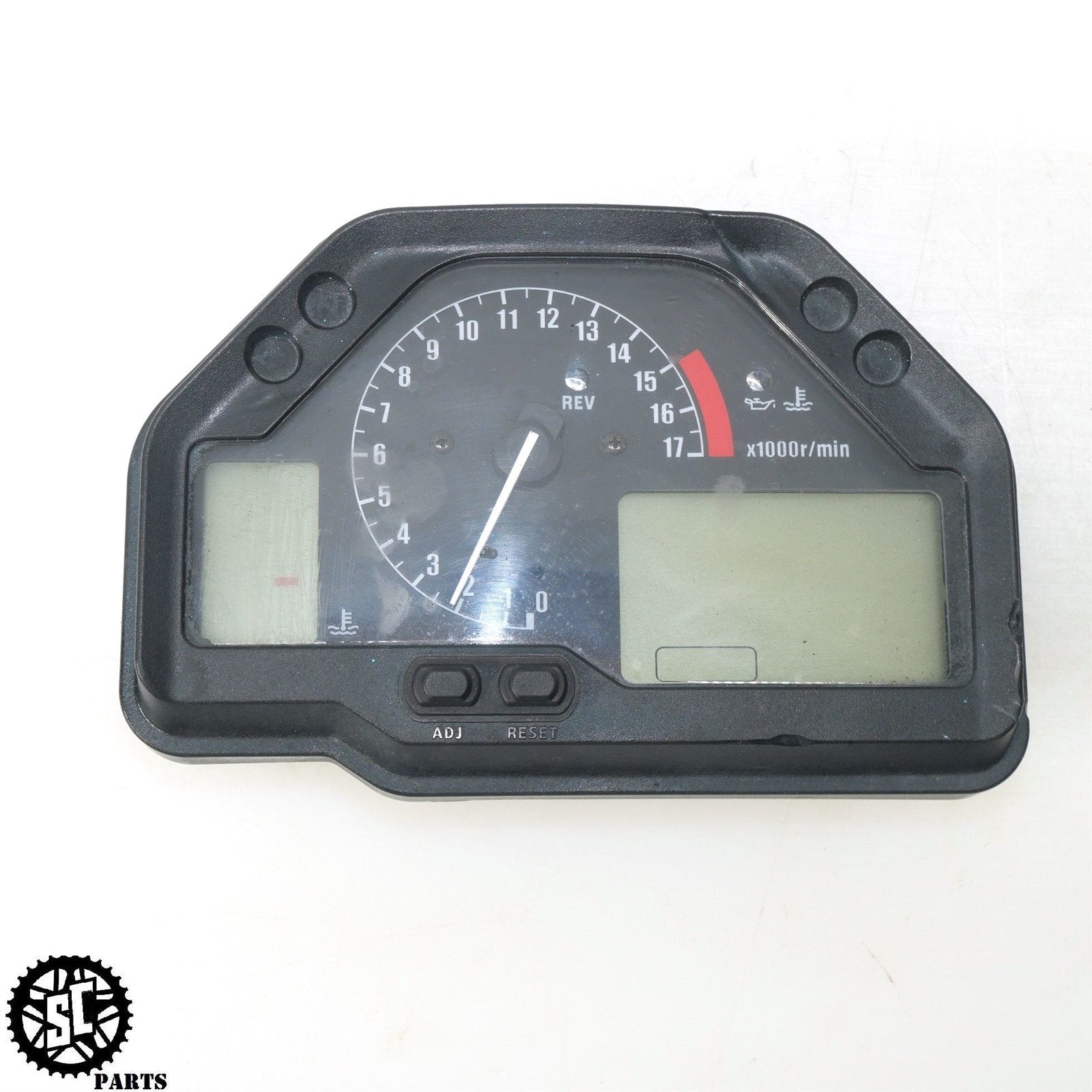 03 04 HONDA CBR600RR SPEEDOMETER SPEEDO GAUGE CLUSTER 27K H43 - SALVAGECYCLEPARTS