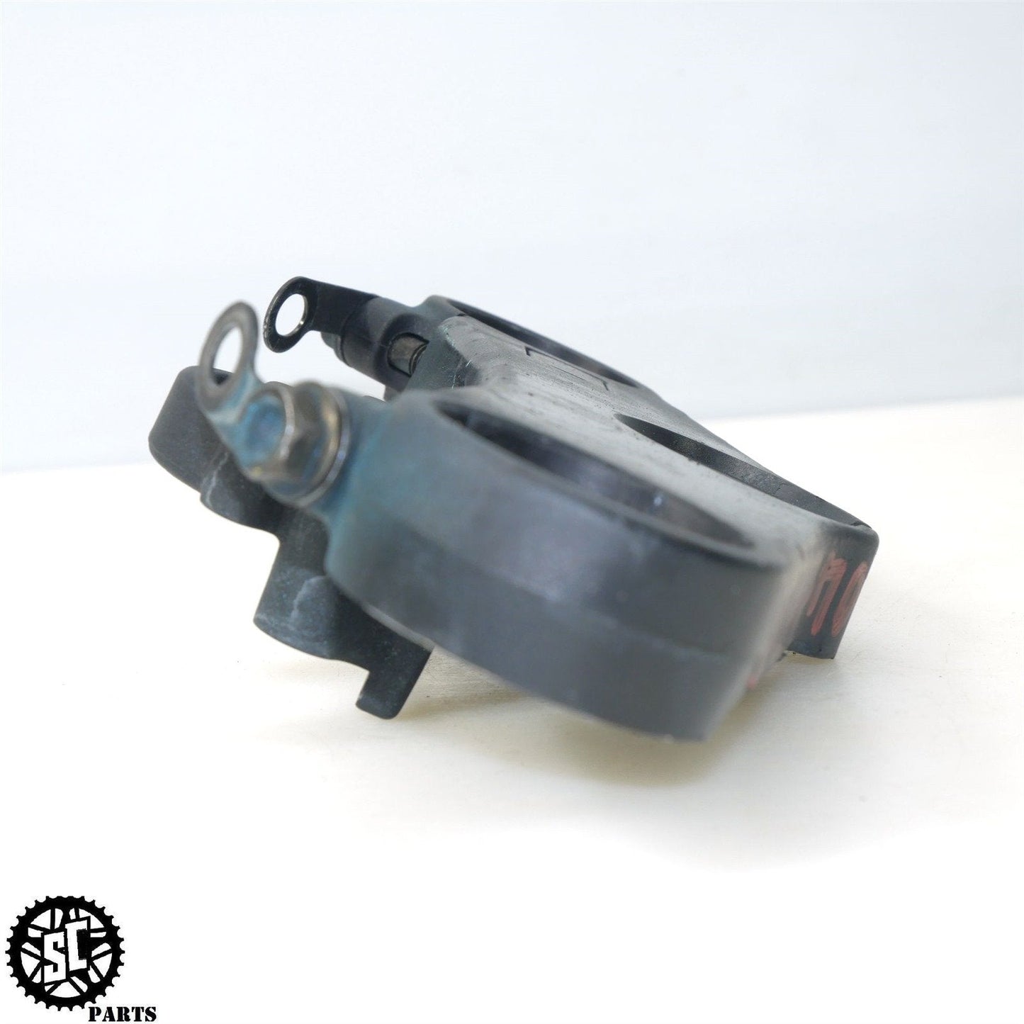 03 04 HONDA CBR600RR UPPER TRIPLE TREE TOP CLAMP H43 - SALVAGECYCLEPARTS