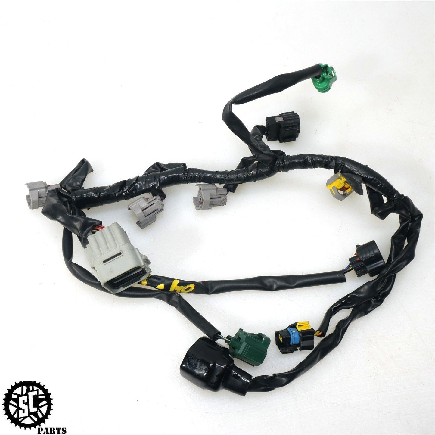 04 05 06 YAMAHA YZF R1 INJECTOR WIRING HARNESS WIRE THROTTLE BODY 2004 2005 Y02 - SALVAGECYCLEPARTS