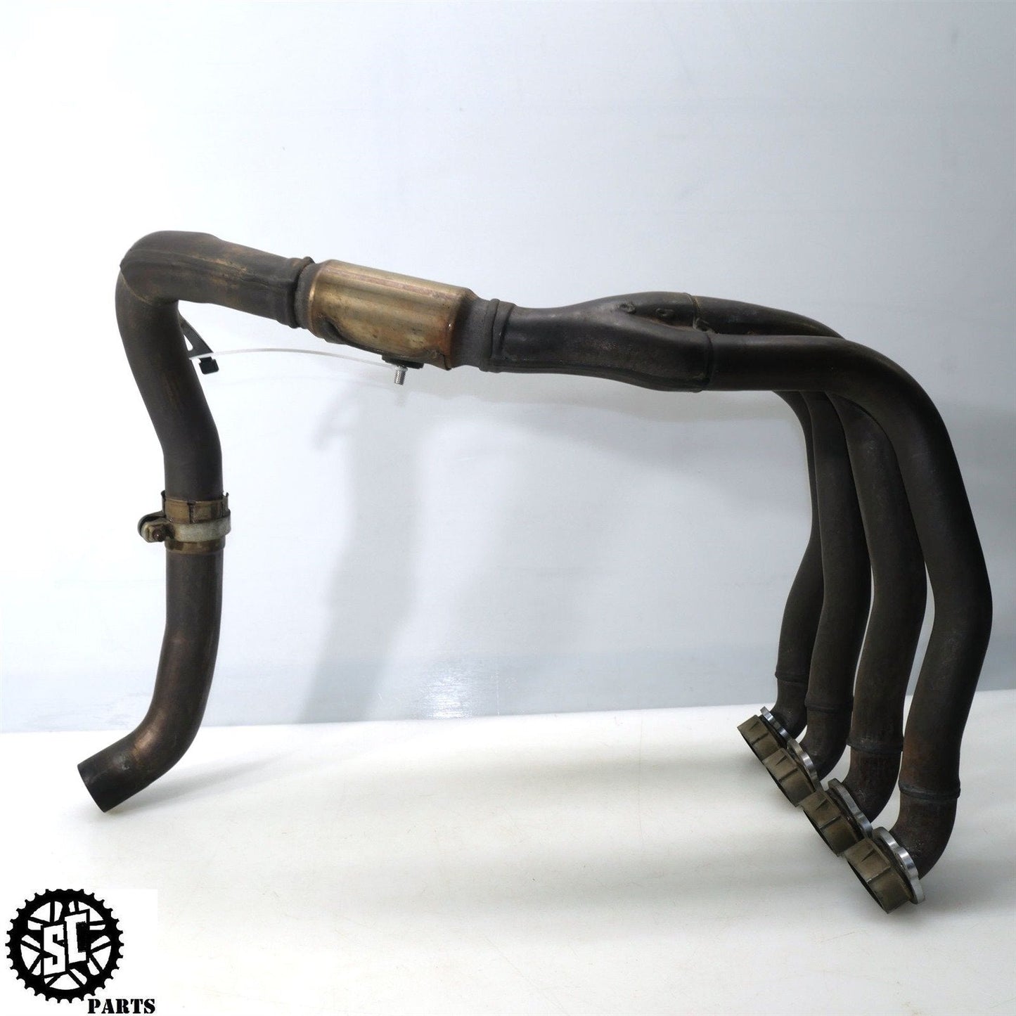 04 - 05 2005 HONDA CBR1000RR EXHAUST HEADER PIPE H19 - SALVAGECYCLEPARTS