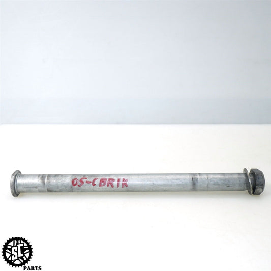 04 - 05 2005 HONDA CBR1000RR REAR AXLE SHAFT H19 - SALVAGECYCLEPARTS