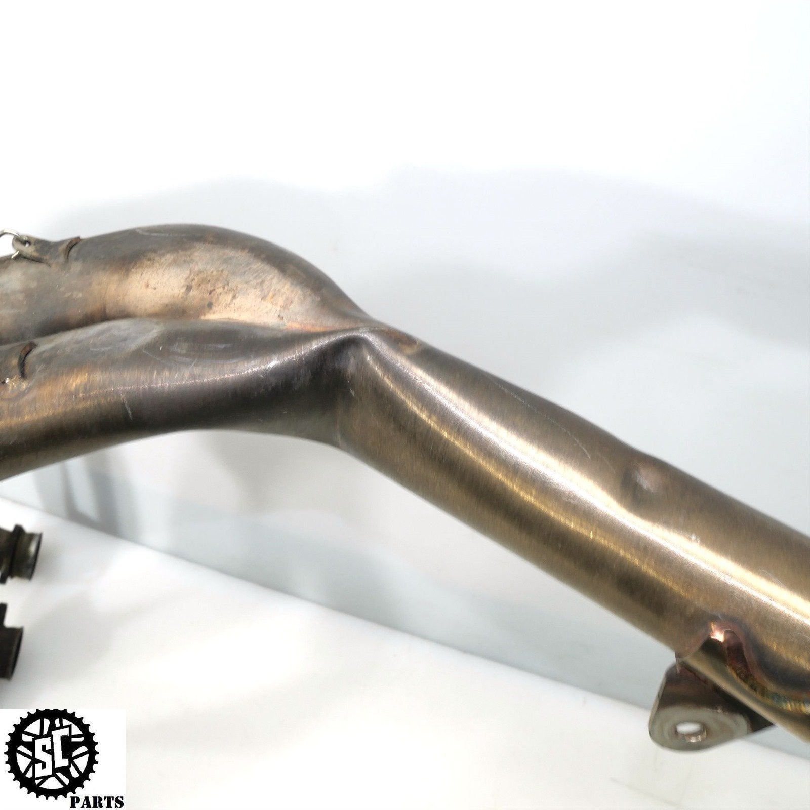 04 05 KAWASAKI NINJA ZX10R MICRON FULL EXHAUST SYSTEM HEADER SLIP ON K11 - SALVAGECYCLEPARTS