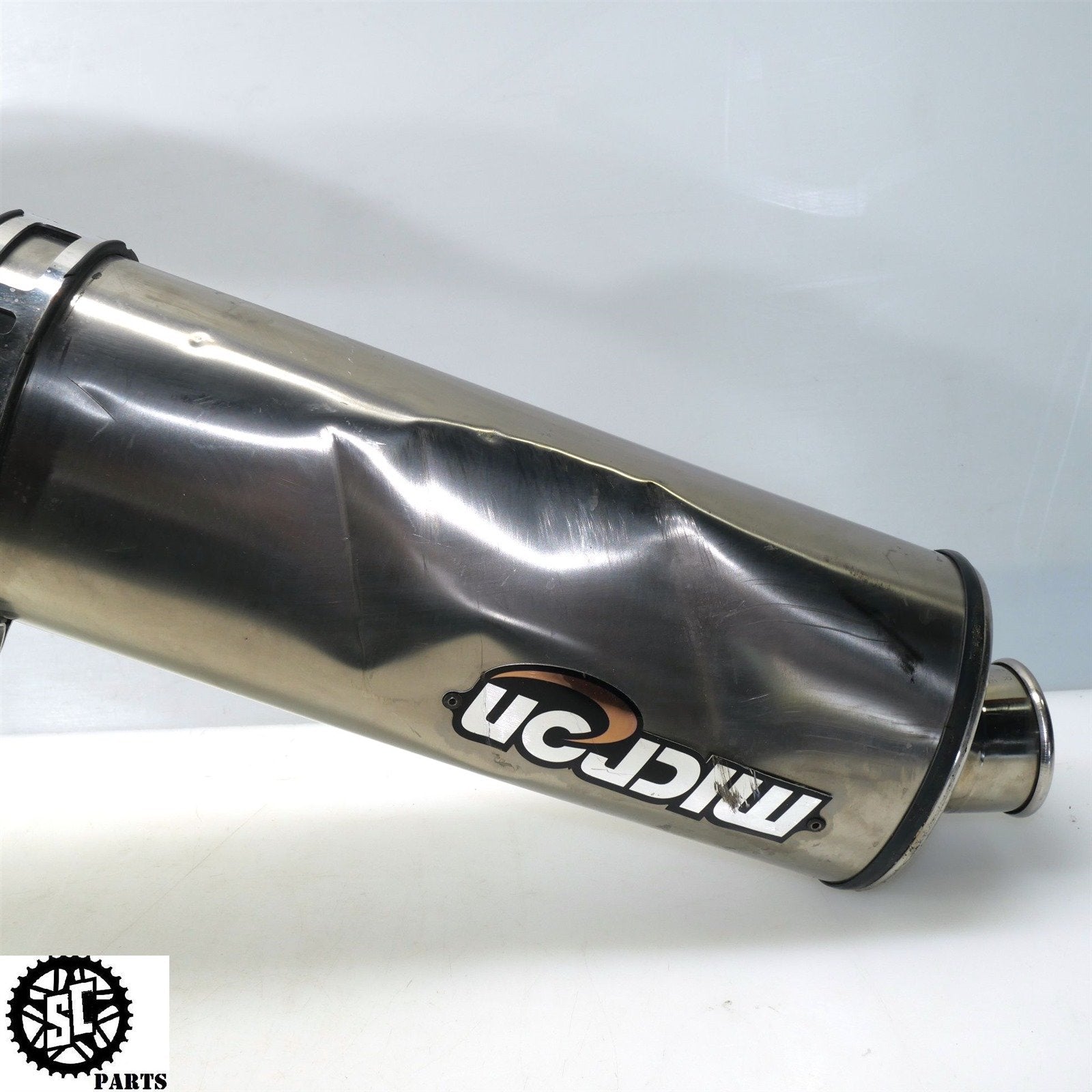04 05 KAWASAKI NINJA ZX10R MICRON FULL EXHAUST SYSTEM HEADER SLIP ON K11 - SALVAGECYCLEPARTS