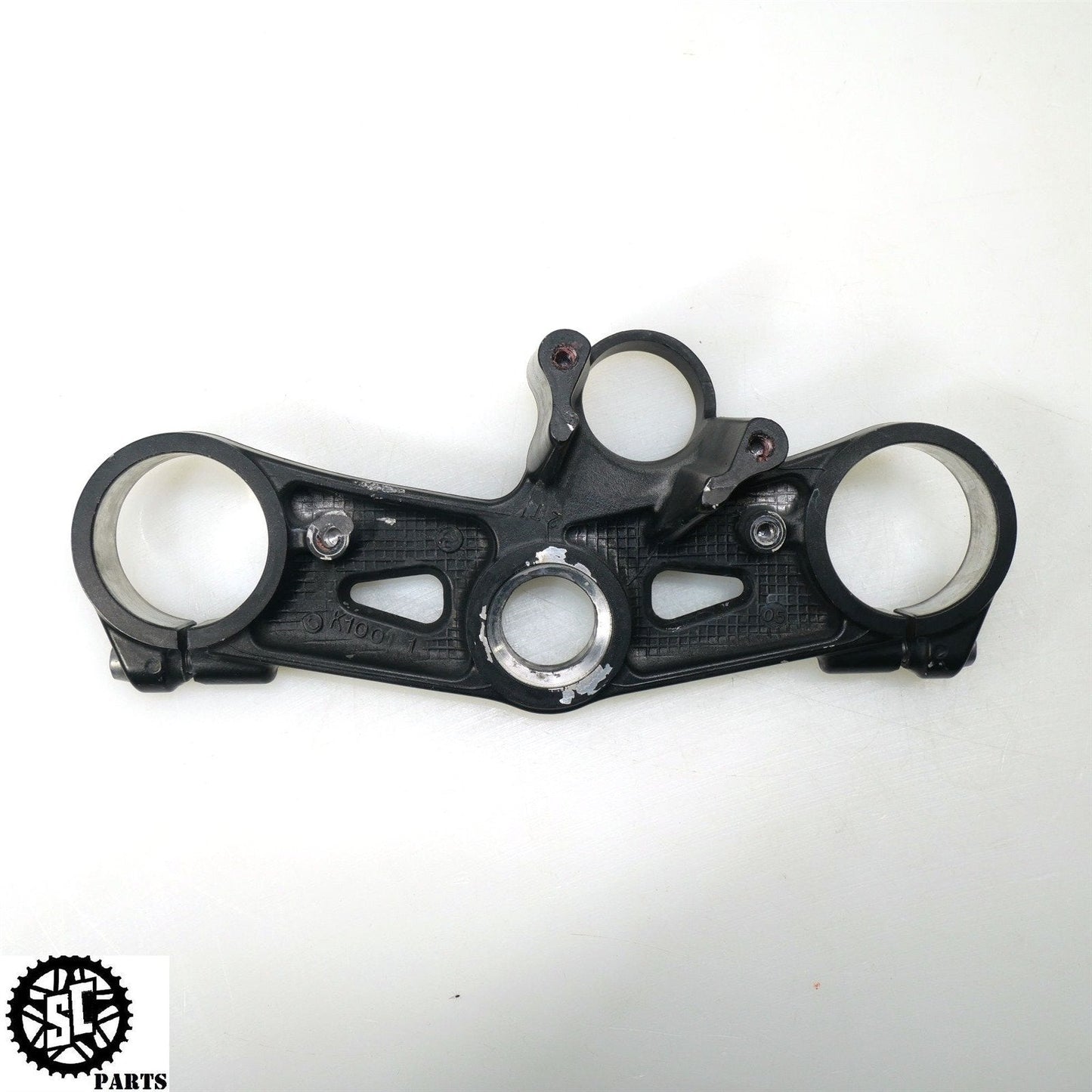 04 - 05 KAWASAKI NINJA ZX10R UPPER TRIPLE TREE CLAMP 44039 - 0005 K68 - SALVAGECYCLEPARTS