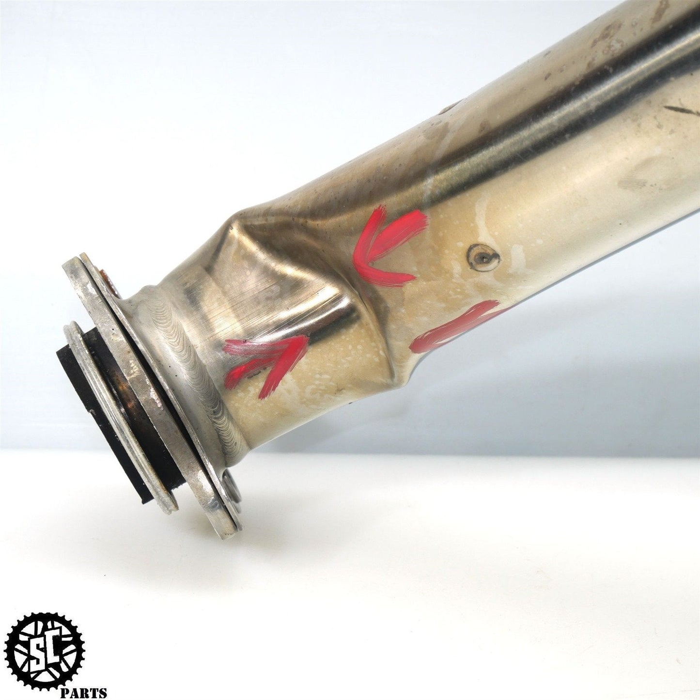 04 05 SUZUKI GSXR 600 EXHAUST HEADER S33 - SALVAGECYCLEPARTS