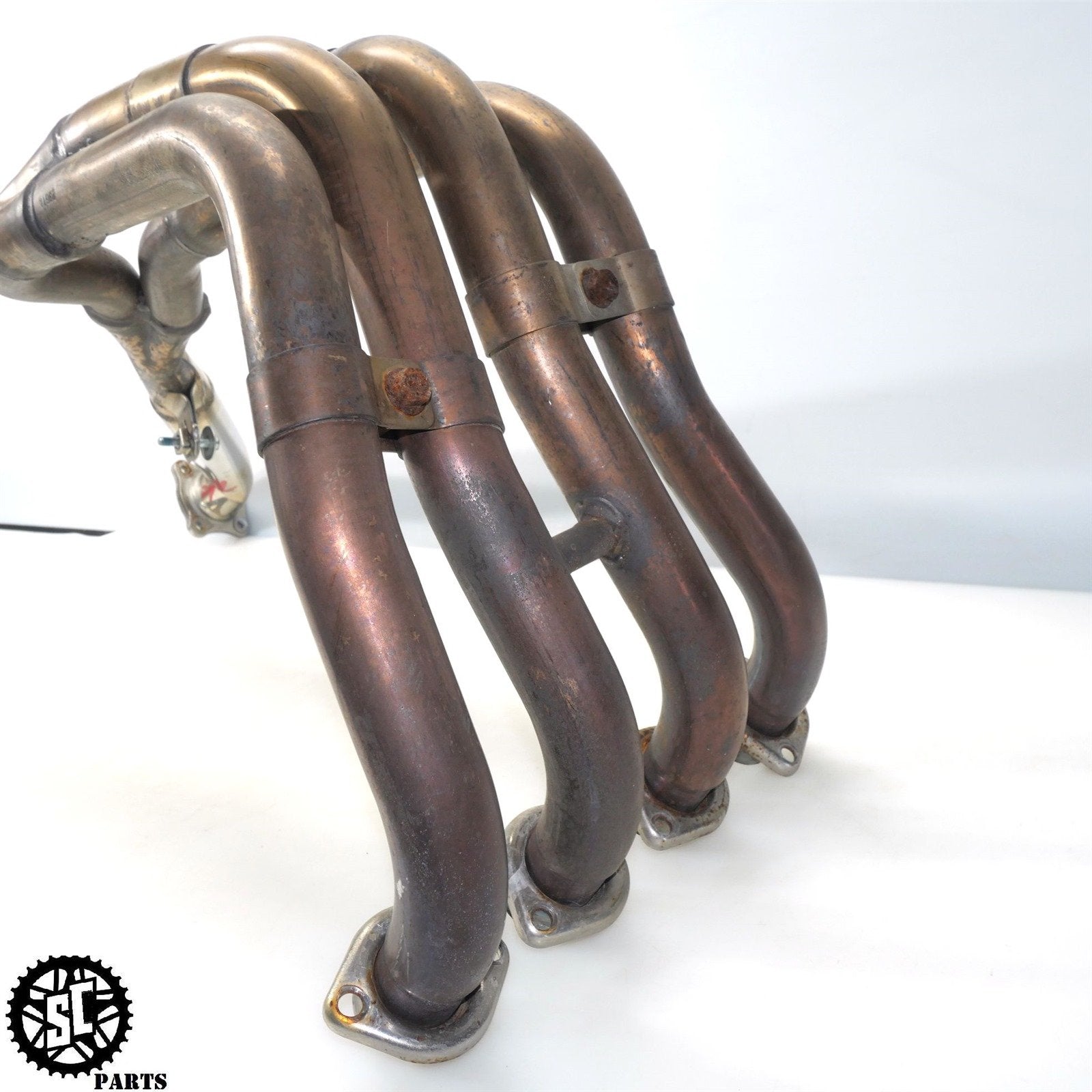 04 05 SUZUKI GSXR 600 EXHAUST HEADER S33 - SALVAGECYCLEPARTS