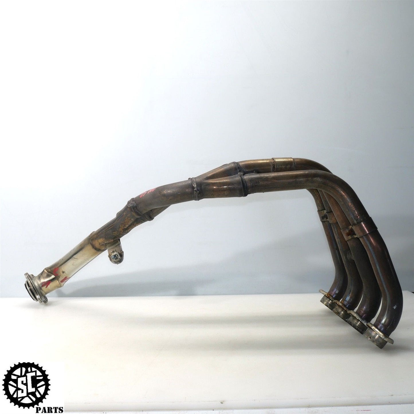 04 05 SUZUKI GSXR 600 EXHAUST HEADER S33 - SALVAGECYCLEPARTS