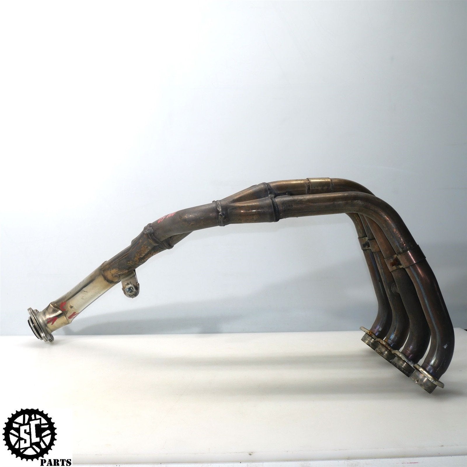 04 05 SUZUKI GSXR 600 EXHAUST HEADER S33 - SALVAGECYCLEPARTS