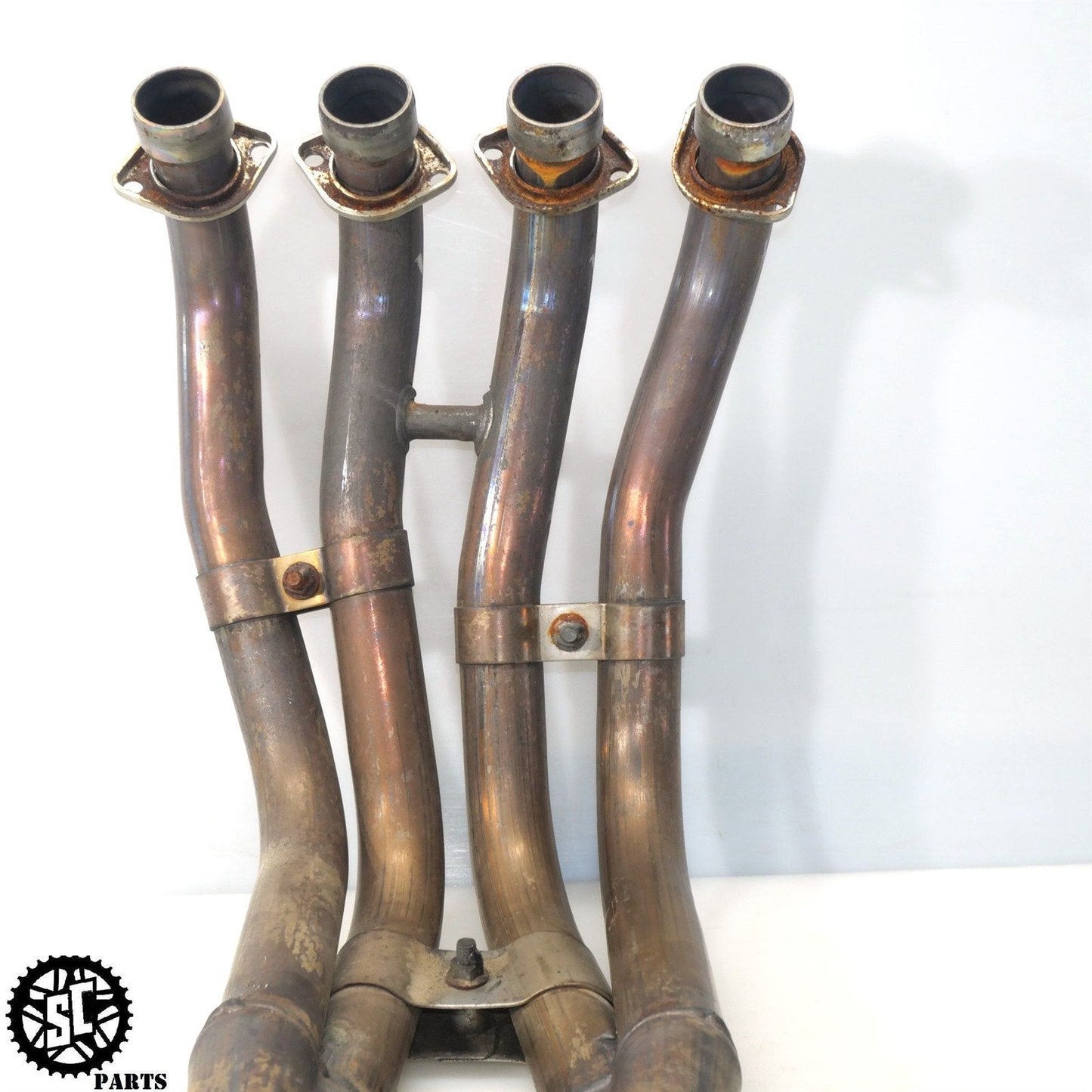 04 05 SUZUKI GSXR 600 EXHAUST HEADER S33 - SALVAGECYCLEPARTS