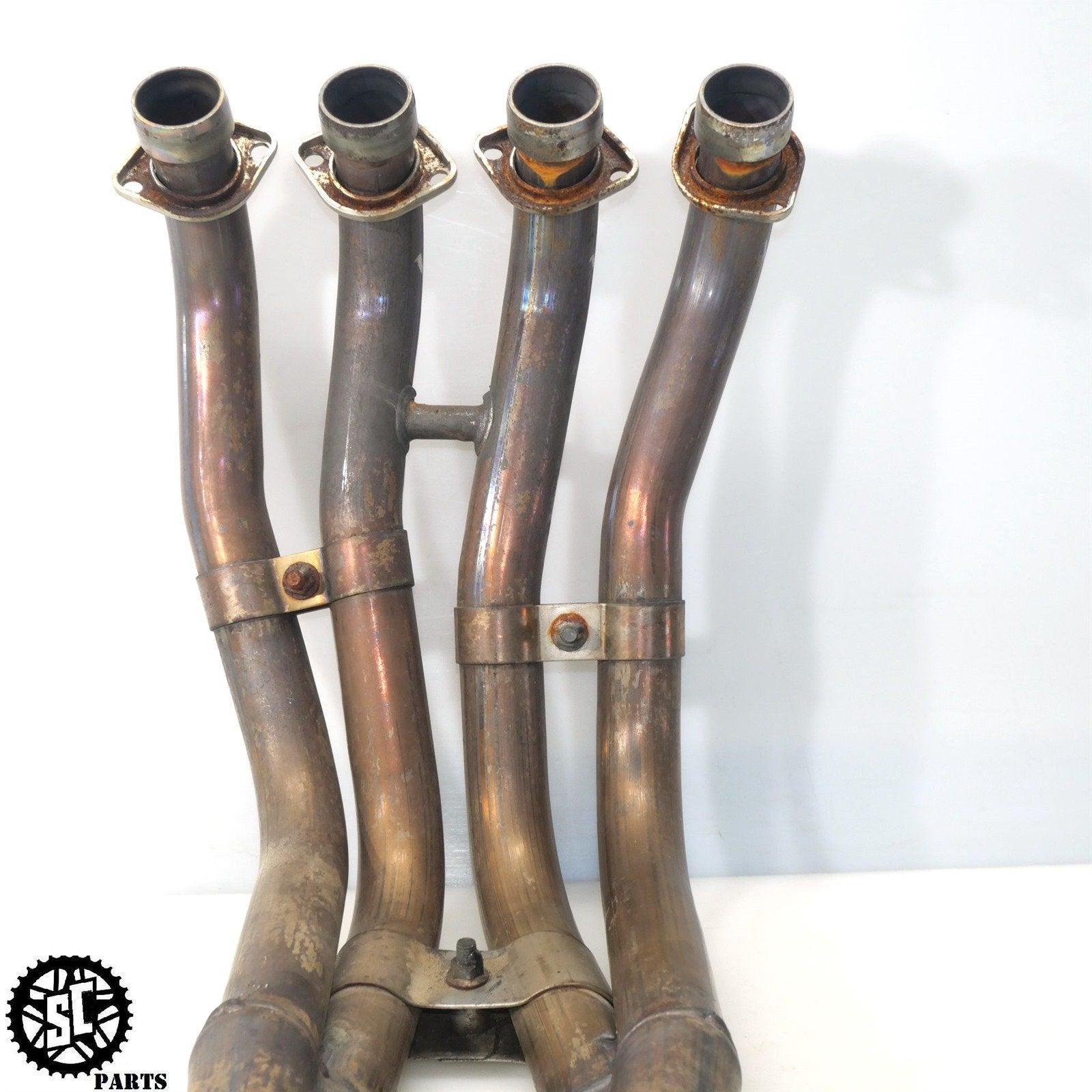 04 05 SUZUKI GSXR 600 EXHAUST HEADER S33 - SALVAGECYCLEPARTS