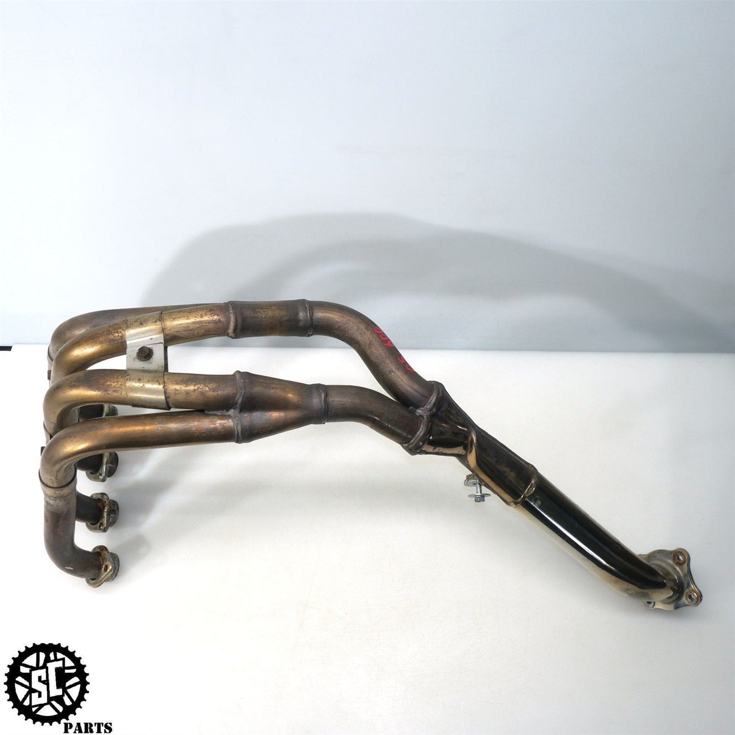 04 05 SUZUKI GSXR 600 EXHAUST HEADER S33 - SALVAGECYCLEPARTS