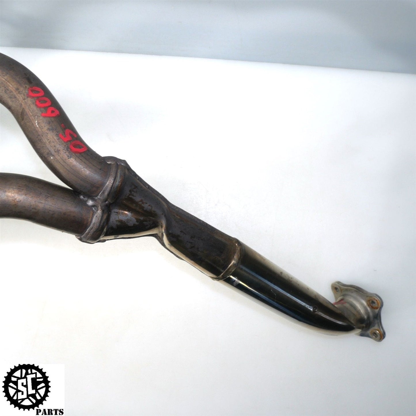 04 05 SUZUKI GSXR 600 EXHAUST HEADER S33 - SALVAGECYCLEPARTS