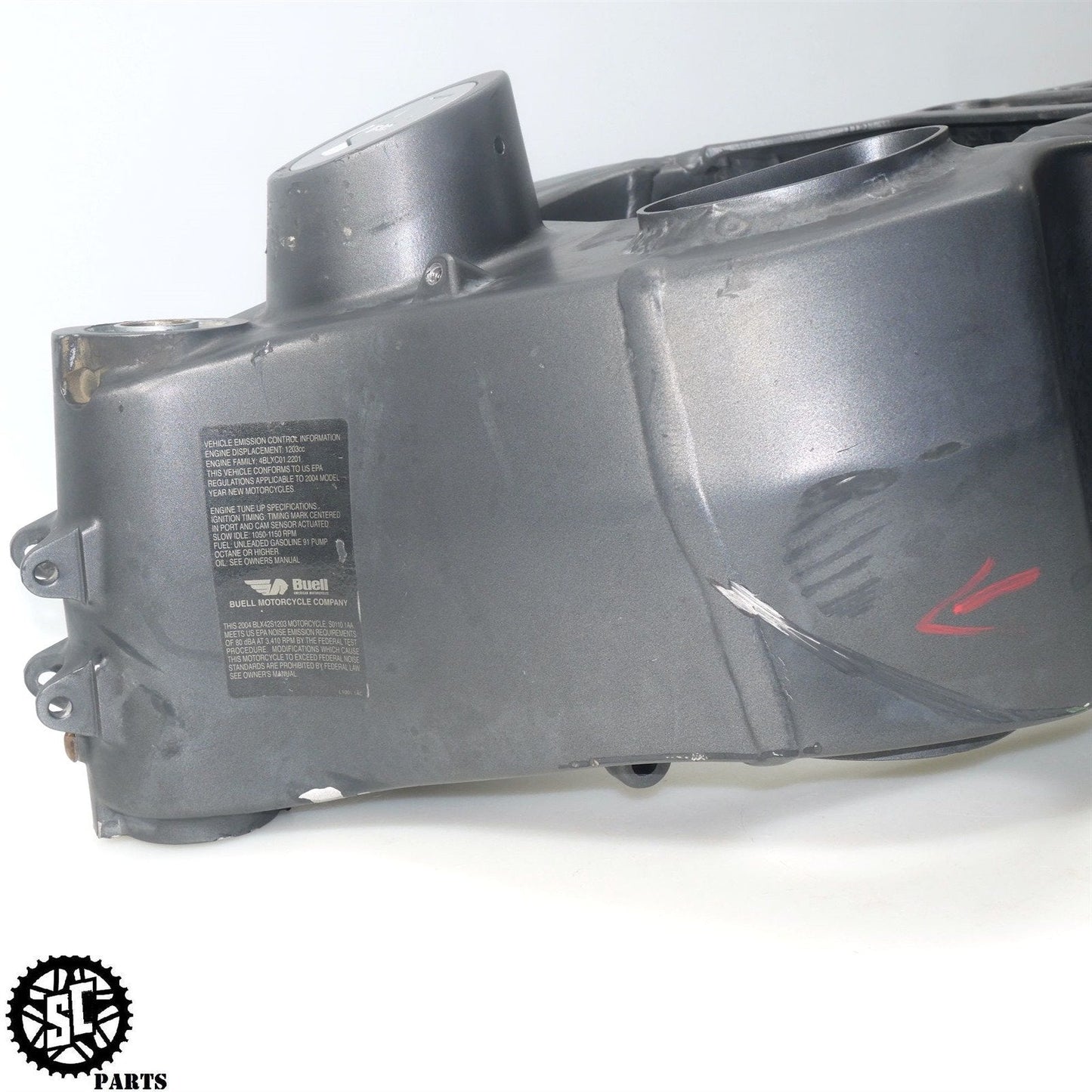 04 - 06 BUELL LIGHTNING XB12 FRAME CHASSIS *S* HB08 - SALVAGECYCLEPARTS