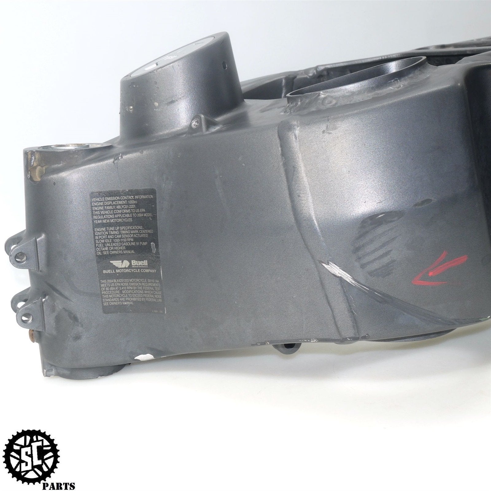 04 - 06 BUELL LIGHTNING XB12 FRAME CHASSIS *S* HB08 - SALVAGECYCLEPARTS